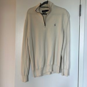 Polo Ralph Lauren Luxury Jersey Quarter-Zip Pullover